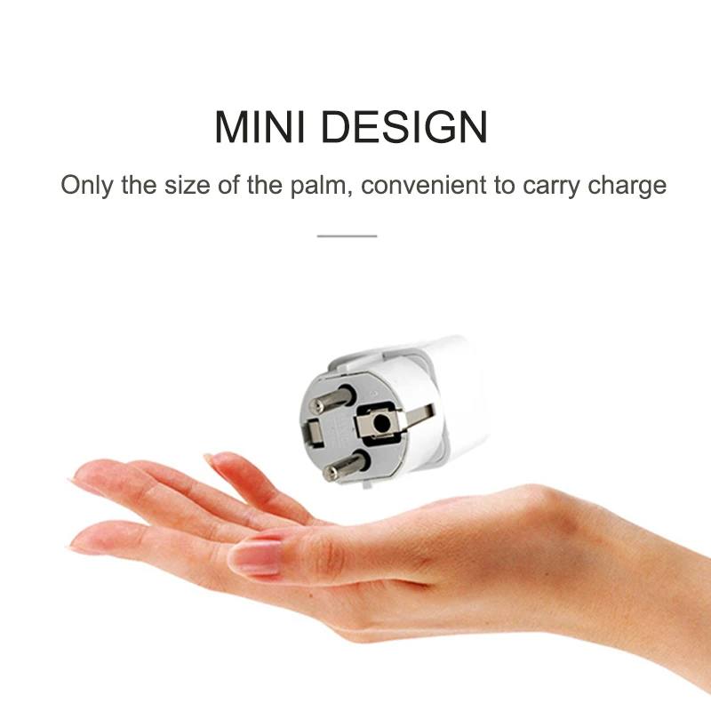 Multifunction EU German Conversion Plug To Universal French Russian Bali The maldives Thailand Transform Plugs Travel Adapter