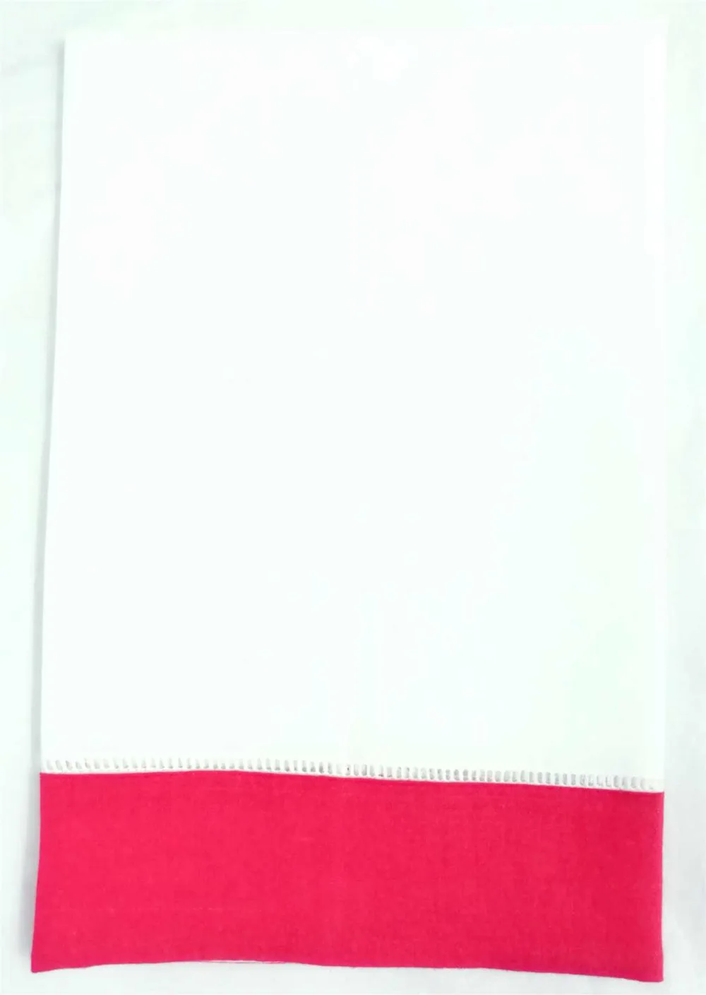 Набор из 48 Новая мода унисекс платок Полотенца белый с Цвет границы ирландский Стиль гостя/ручной Полотенца выстрочить границы 14x22-inch