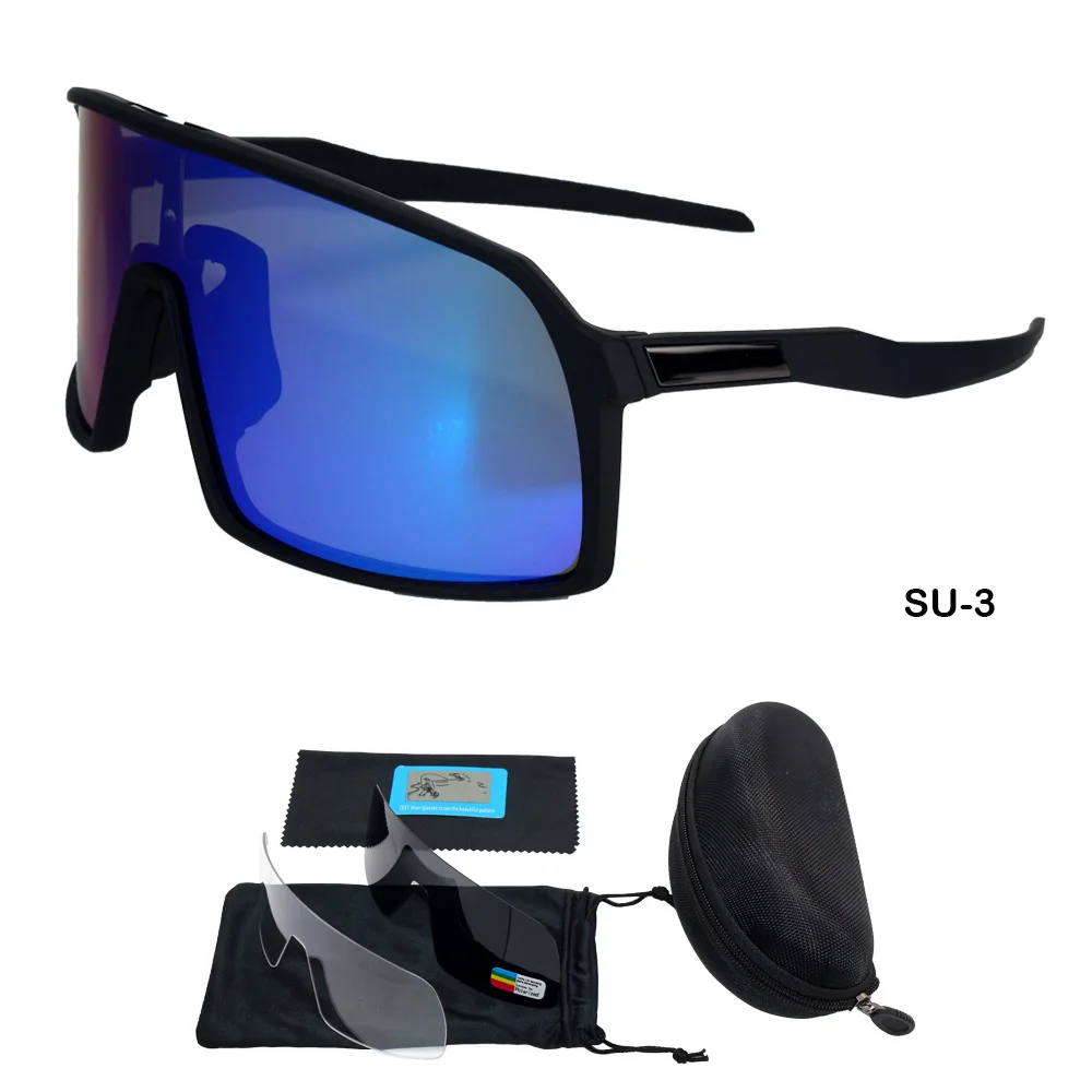 Набор из 3 линз, новинка, фирменный дизайн, Sutro, велосипедные солнцезащитные очки для мужчин и женщин, велосипедные очки, поляризационные, велосипедные очки - Цвет: SU3