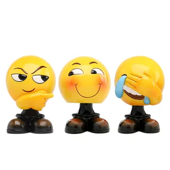 

Emoticon Car trimmings Shaking head doll Car accessories Shaking head Car accessories Automobile decoration