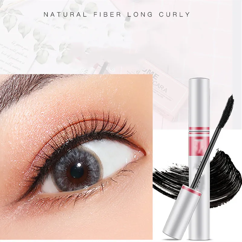 

Hot 1pc 3d Fiber Lashes Mascara Individual Curl Eyelash Extension Colossal Mascara Volume Express Makeup Black Ink