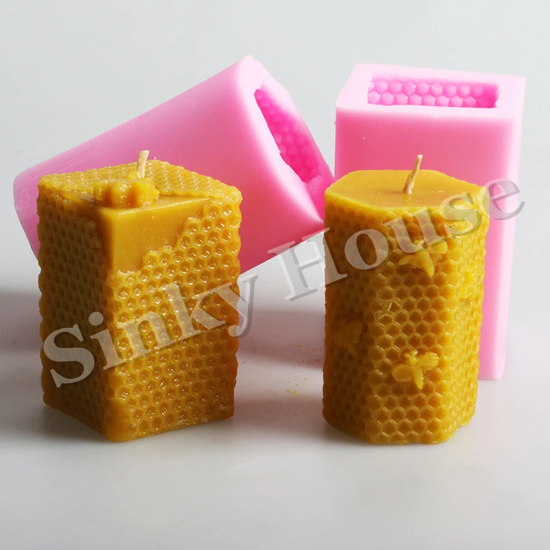 Kerzengie/ßformen Silikonform Seifenkerze Durchmesser 5,7 Cm 4,6 Cm Hoch DIY Mold F/ür DIY Kerzen Seife Und Backen