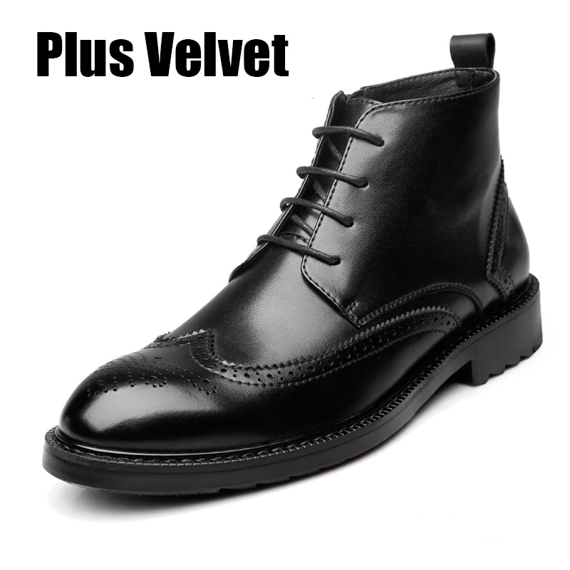 Новое поступление; мужские ботинки «Челси» на молнии; дизайнерская обувь; сезон осень-зима; botas hombre; высококачественные мужские ботильоны - Цвет: 2
