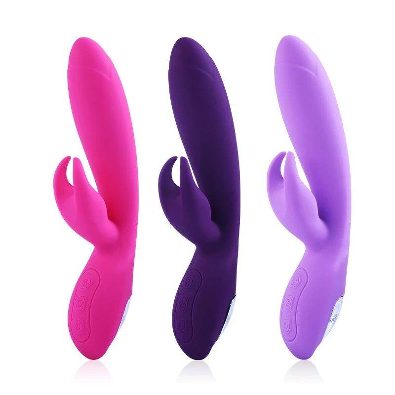 Automatic Flexible Vibration Vibrator 10 Speeds Strong Rabbit Vibrator G Spot Vagina Clitoris -4356