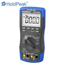 HoldPeak HP-770HC True RMS Auto Ranging Digital Multimeter Meter with NCV Feature and Temperature/Frequency/Duty Cycle Test цена HoldPeak HP-770HC True RMS Auto Ranging Digital Multimeter Meter with NCV Feature and Temperature/Frequency/Duty Cycle Test цены онлайн