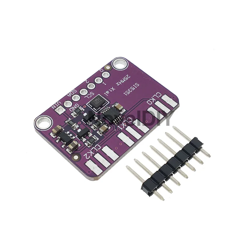 Настольная плата для генератора часов Si5351A Si5351 I2C 3 5 в постоянного тока Модульная