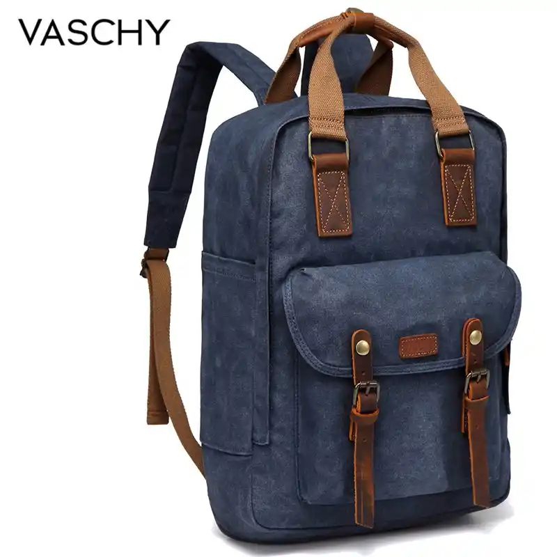 vintage laptop backpack