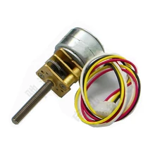 Permanent-magnet stepping thread gear motor, screw shaft diameter 15mm, stepping gear motor, micro angle 18/298 degrees,,CW/CCW Permanent-magnet stepping thread gear motor, screw shaft diameter 15mm, stepping gear motor, micro angle 18/298 degrees,,CW/CCW