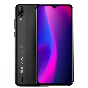 Blackview A60 оригинальный новый смартфон 6,1 дюйма 19,2: 9 водослива HD Экран 1 GB + 16 GB Android 8,1 4080 mAh 5MP + 13MP 3g мобильного телефона