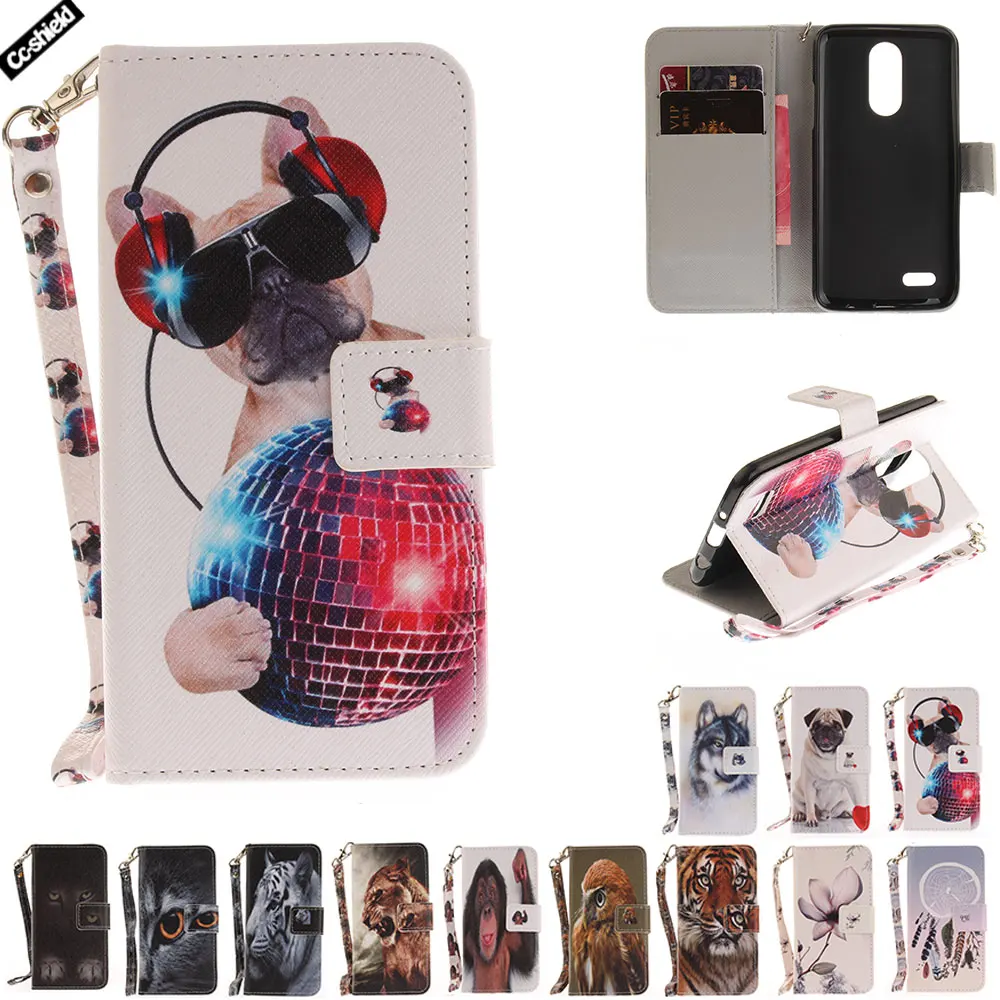Flip Case For LG K4 2017 Fortune Case mobile Phone Leather