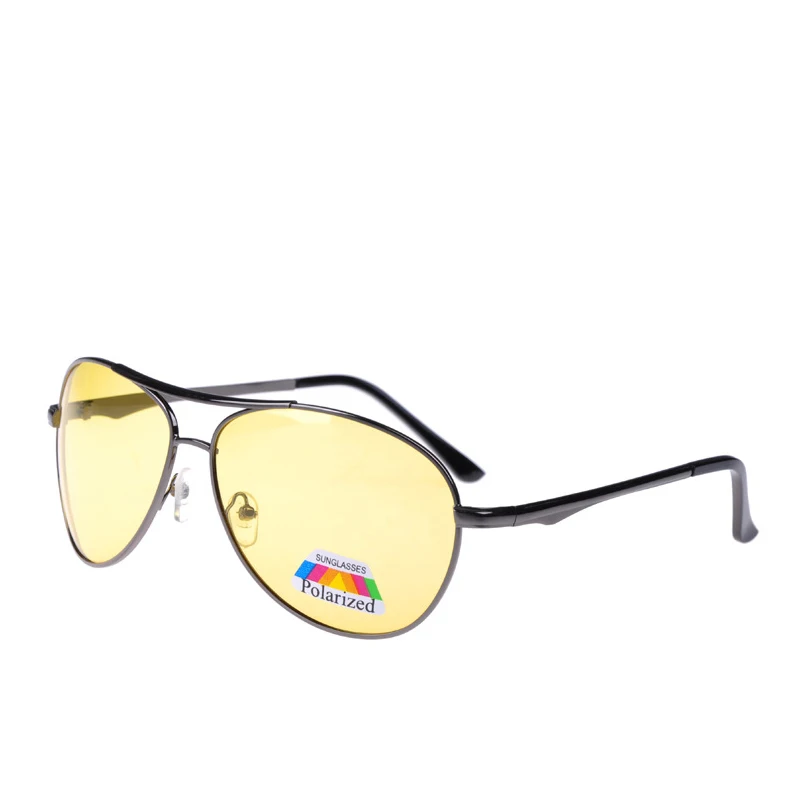 SITTEEH, солнцезащитные очки, классические, Ретро стиль, металлическая оправа, поляризационные, для вождения, для ночного видения, очки для путешествий, солнцезащитные очки для мужчин и женщин, SI631 - Цвет линз: 7