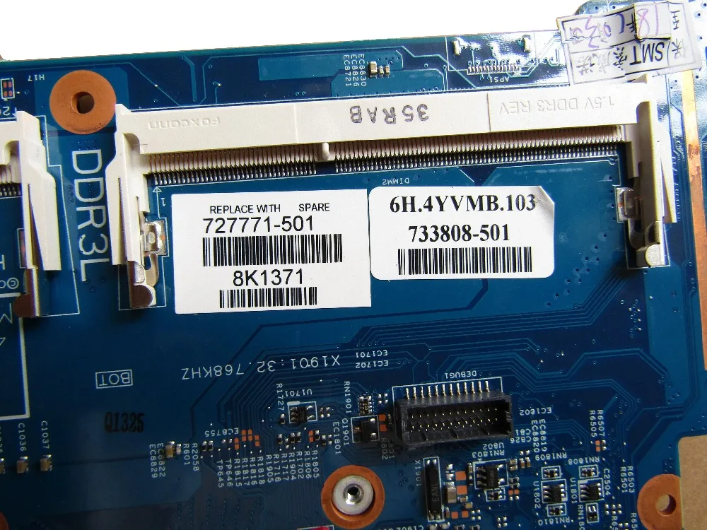 727771-501 727771-001 430-G1 материнская плата для ноутбука hp Probook 430 G1 материнская плата 48.4yv09011 I5-4250U