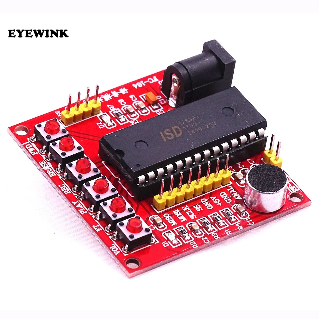 ISD1700 модуль серии записи голоса класс ISD1760 голосовой AVR PIC|pic avr|pic module |
