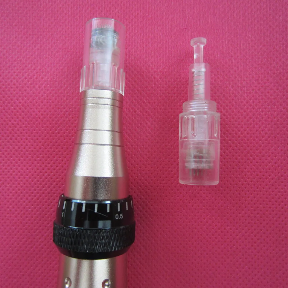 50pcs derma pen needle cartridges electric 9/12/36/nano needles tips