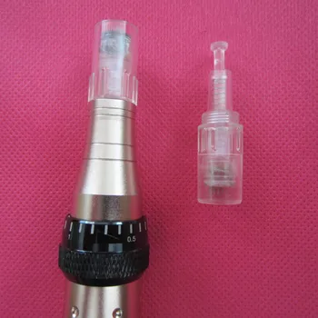 

50pcs derma pen needle cartridges electric 9/12/36/nano needles tips cartridge screw micro needle pen replacement