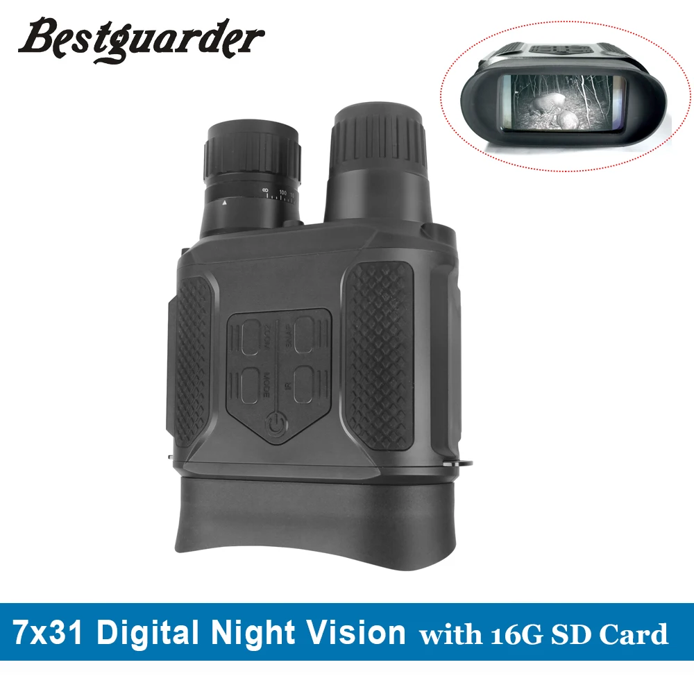 

Night Vision 400m Viewing Distance with 16G SD Card for Hunting Fishing Birdwatching Surveillance job Camera Monocular Telescope