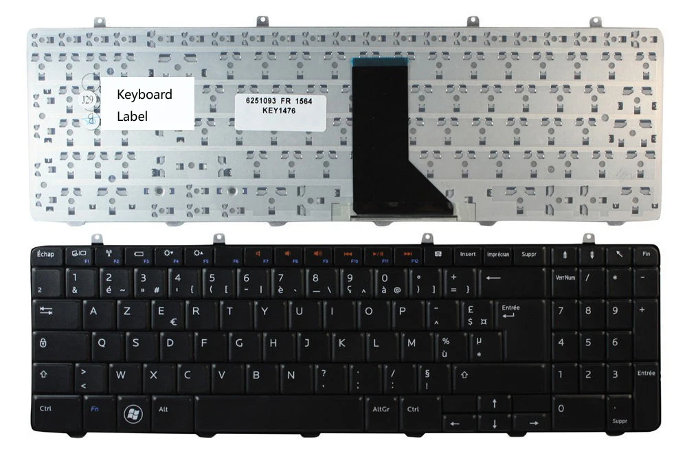 

New notebook Laptop keyboard for Dell AEUM6F00010 french/fr layout