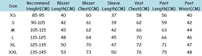 Children Size