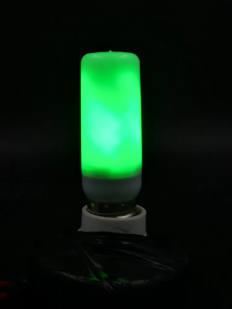 Светодиодный светильник с пламенем 105*30 мм Мини светодиодный светильник с гравитационной индукцией яркий светильник с пламенем 85-265 в супер яркий