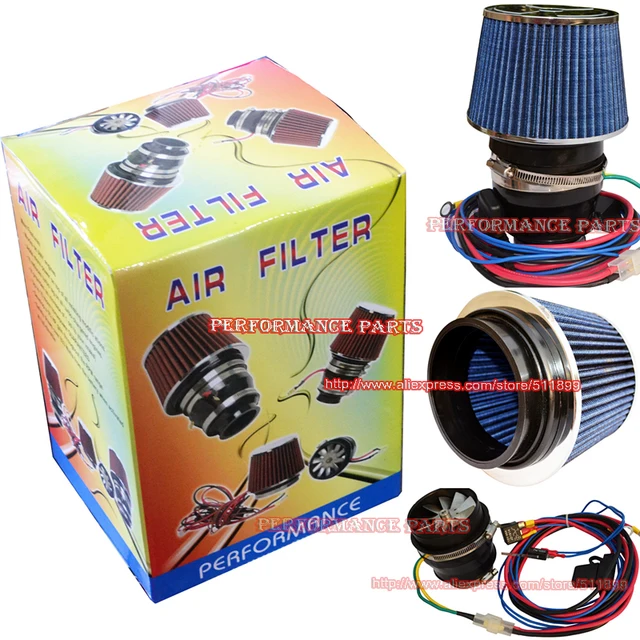 LYJ 3inch Universal Electric Cold Air Intake Supercharger Magic Auto Air Filterin Air Intakes