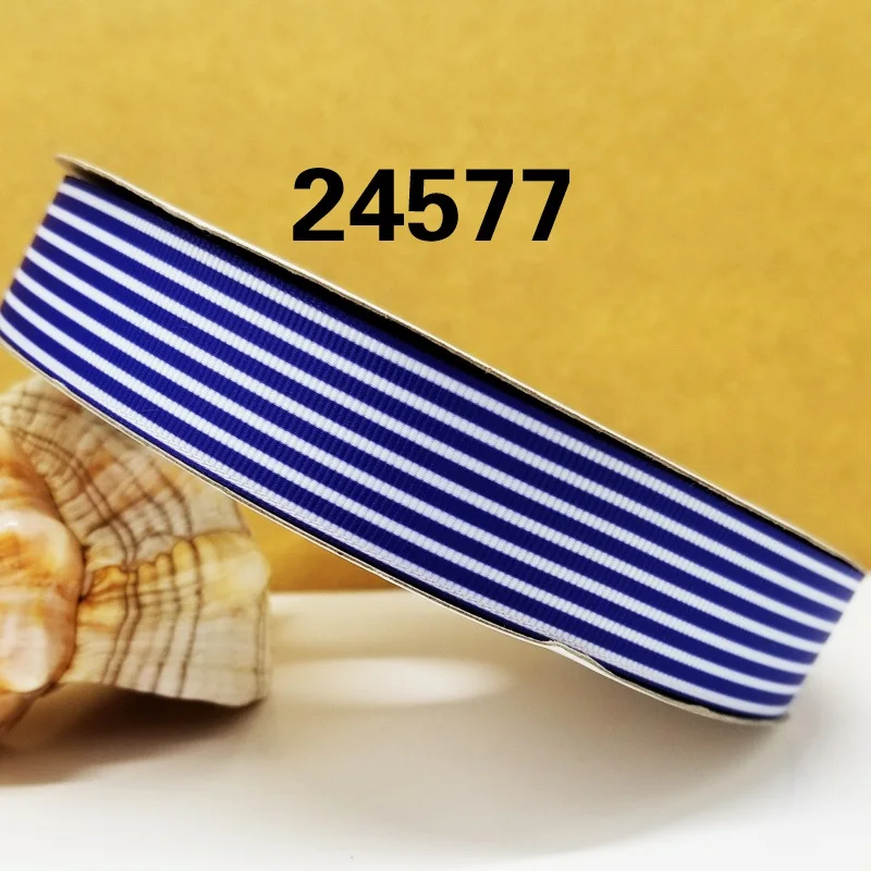 50 ярдов за размер сетчатая Лента печатных grosgrain ленты 25447