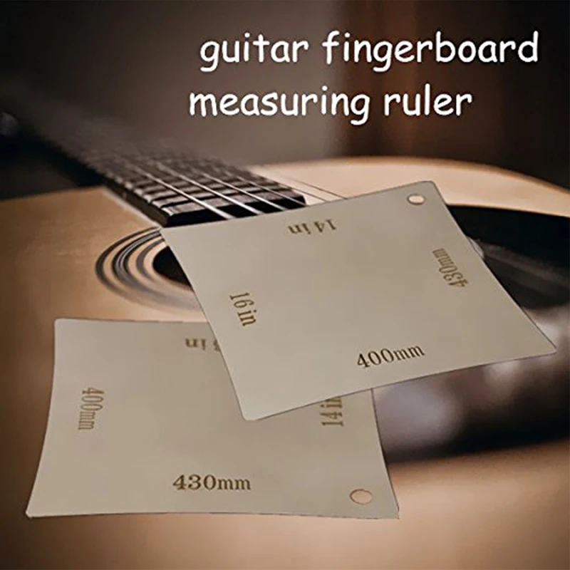 Guitar Radian Ruler Stainless Steel Guitar Measuring Caliber