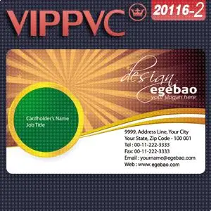 

a20116-2 PVC white plastic card