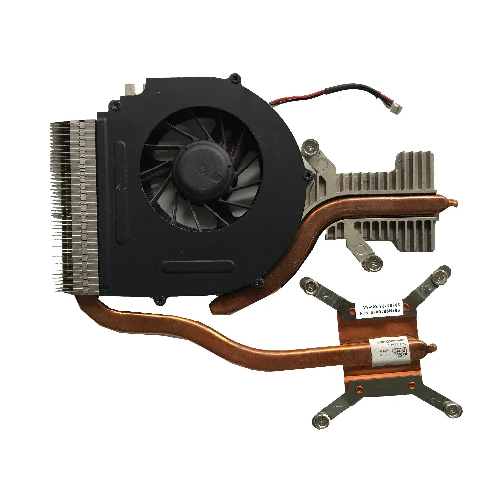 Кулер для Dell Studio 1558 Охлаждающий радиатор с вентилятором DFS541305MH0T F7B1 DP/N 02X6C1 2X6C1