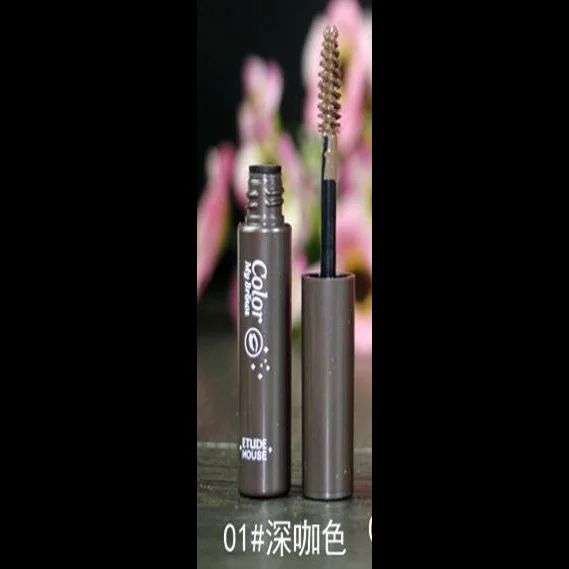 Маска ангела Stylenanda My Brows краска для бровей кисточка для нанесения макияжа Водонепроницаемый Прочный 5 цветов гель для бровей Косметика - Цвет: color1