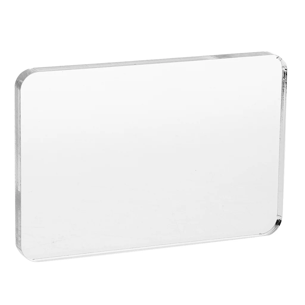 Clear Acrylic Block Stamp Blocks Stamping Scrapbooking Craft Tool 15x10cm