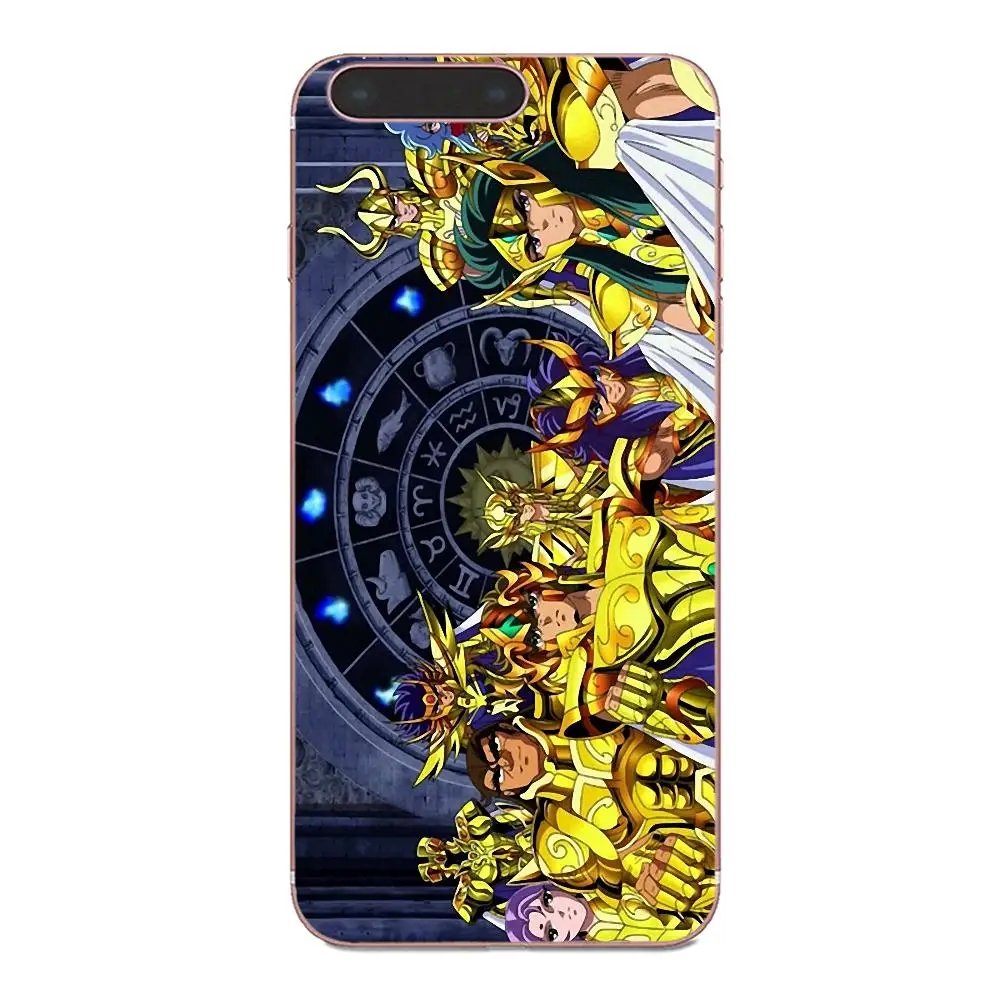 Для Moto G G2 G3 G4 G5 HTC 530 626 628 630 816 820 One A9 M7 M8 M9 M10 E9 Plus U11 TPU Дизайн Saint Seiya|Чехлы-накладки| |