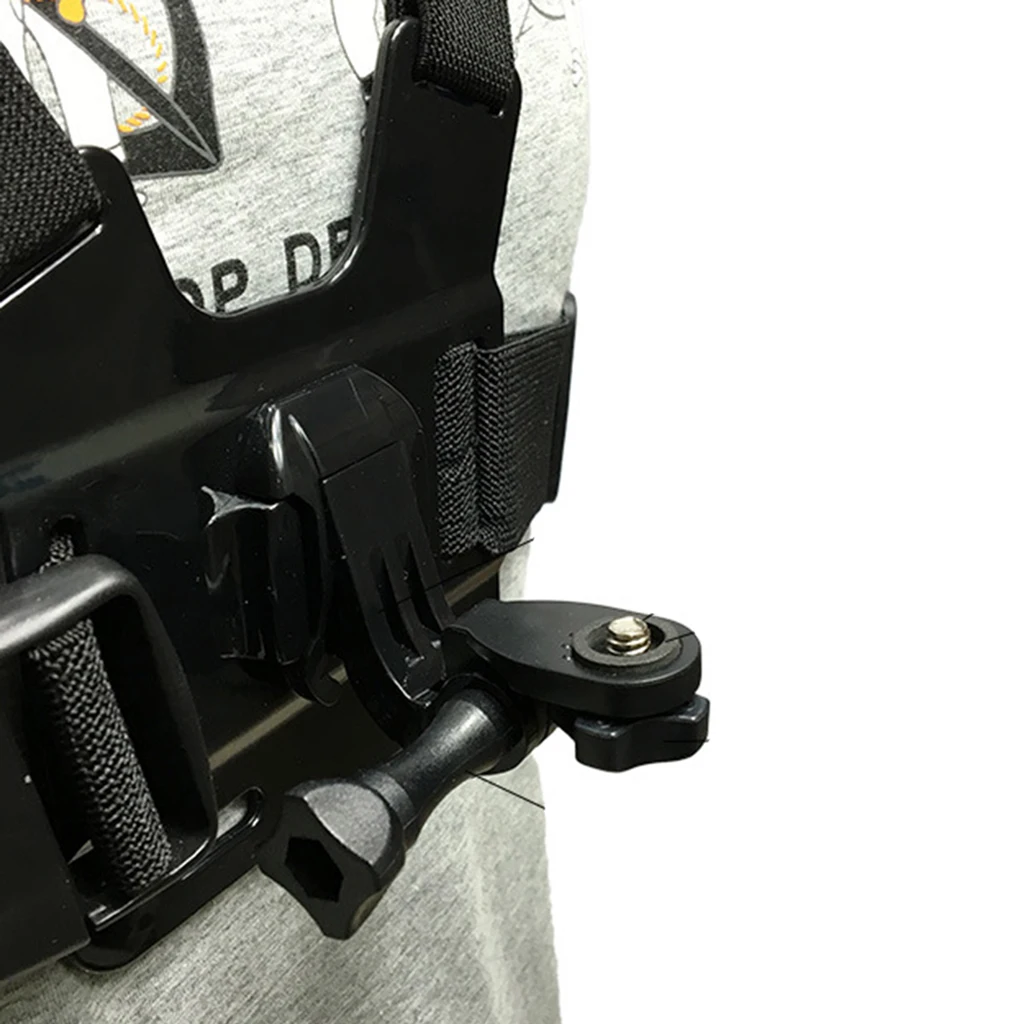 Replacement Chest Mount Harness Compatible with iPhone Smartphones– Fully Adjustable Chest Strap Available with skiing, fishing