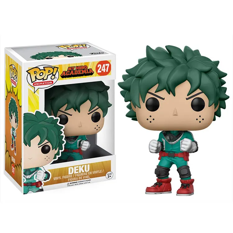 FUNKO pop My Hero academic Todoroki Katsuki All Might Deku в подарок виниловые фигурки модель игрушки
