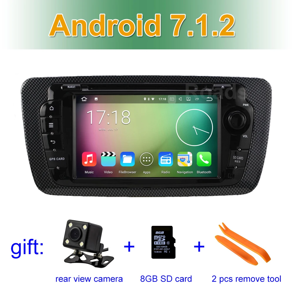 2GB RAM Android 7 1 2 font b Car b font DVD Player GPS for Seat