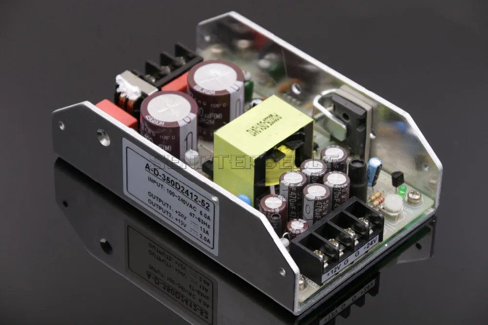 

SENGTERBELLE 350W Digital Switching Power Supply 24V/13A+12V/2A 350VA Dual Output PSU For Power Amplifier
