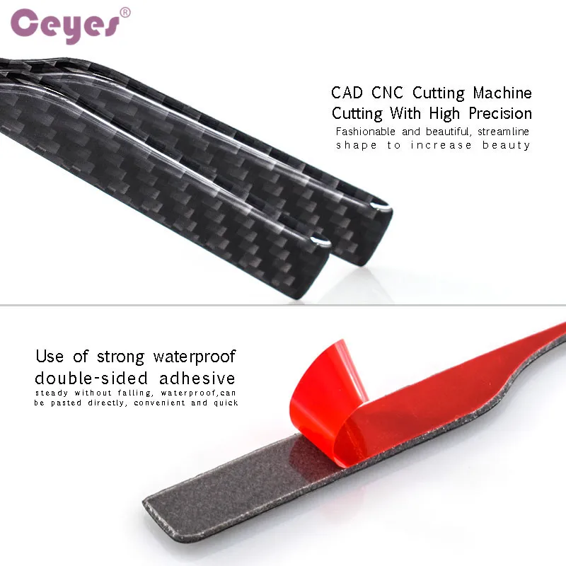 Carbon Fiber Rearview Mirror Sticker (17)