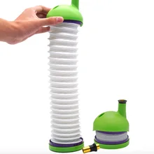 1 шт. креативные гибкие складные новые пластиковые курительные трубы для табака, сигаретные трубы, переносные гусеницы, дизайн зеленого цвета