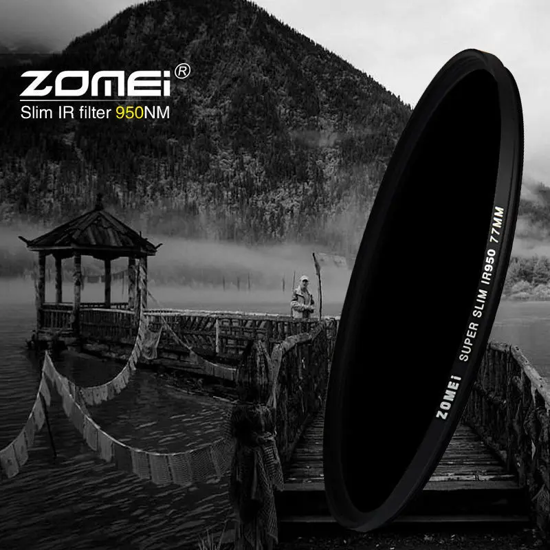 Zomei Infravermelho ir Filtro 680nm 720nm 760nm 850nm 950nm X-ray Infravermelho para Slr Dslr Câmera Lente Nikon Canon Sony - Image 6