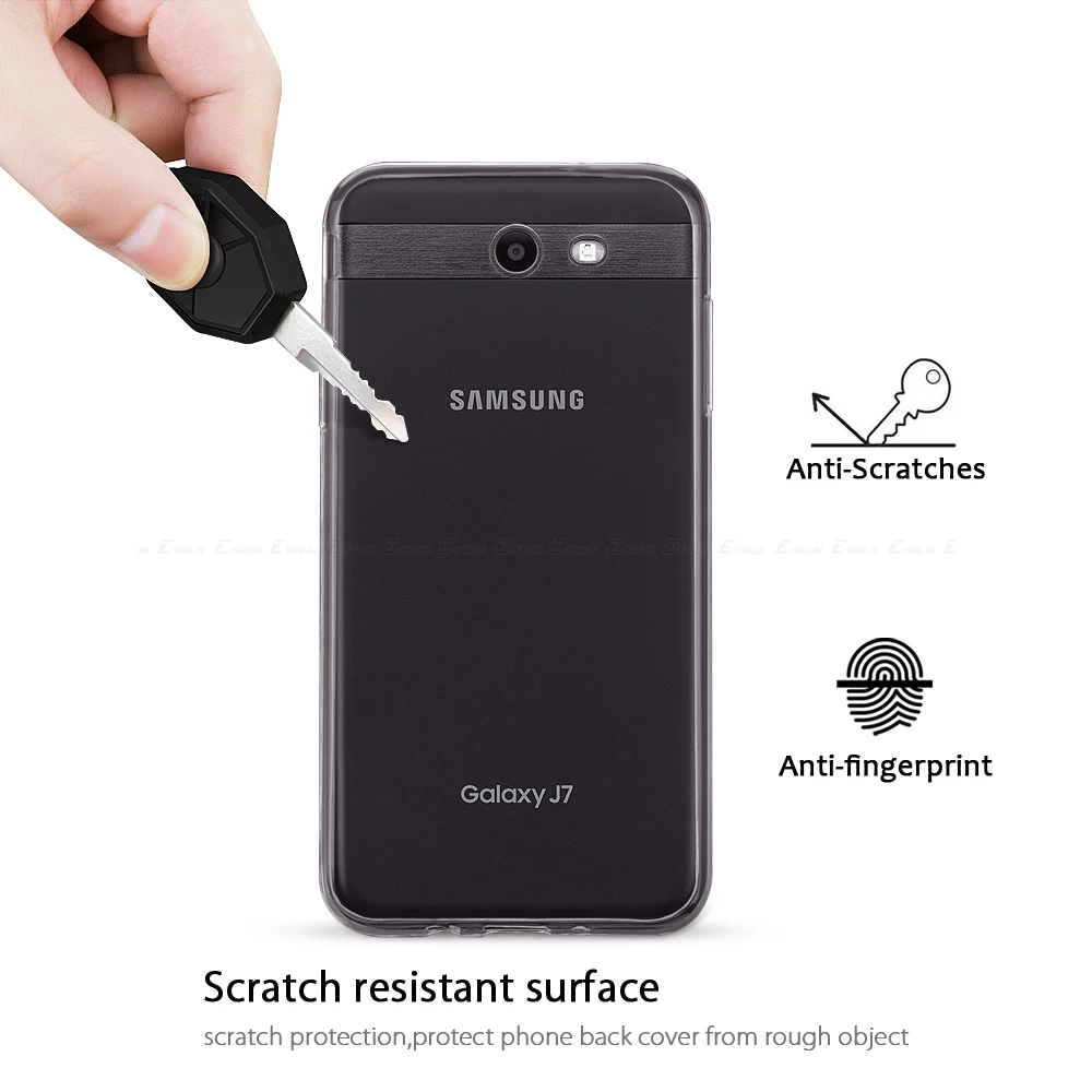Ультратонкий тонкий прозрачный мягкий защитный чехол из ТПУ для Samsung Galaxy XCover Pro J7