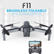 RC Drone Quadcopter F11 GPS 5G WiFi FPV With 1080P Camera HD Brushless Quadcopter 25mins Flight Time camera Drone VS CG033 F11