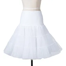 15 colores disponibles tutú corto enaguas Crinoline Vintage Boda nupcial enaguas para vestidos de novia ropa interior Rockabilly