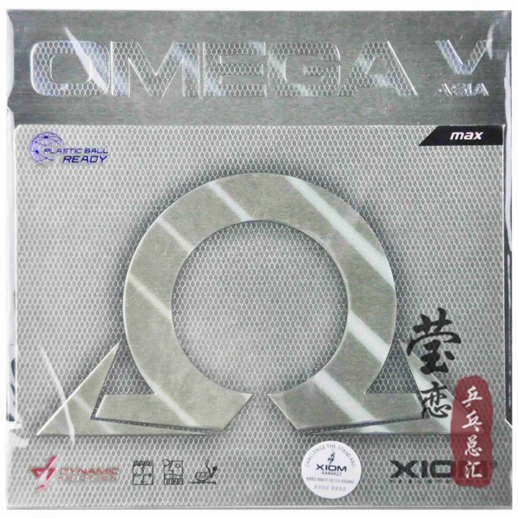 Оригинал Xiom OMEGA5 Omega V 79-042 Азия Настольный теннис Резина для профессионального ракета спортивные ракетки для настольного тенниса пинг-понг - изображение
