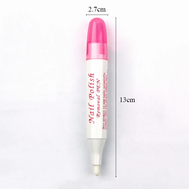 1 шт. корректор для дизайна ногтей ручка для удаления ошибок+ 3 наконечника новейший корректор лака для ногтей Ручка для очистки стирания маникюра
