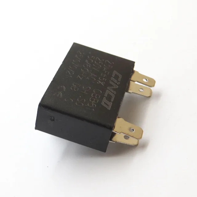 Condensateur 4 Fils 2UF 1UF CBB61 450 Vac 50/60HZ Ventilateur De Plafond Moteur 2mf1mf 3663275106036