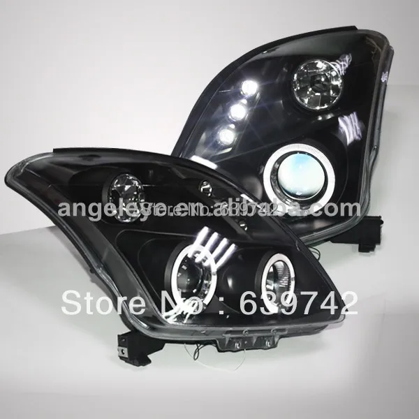 

For SUZUKI Swift LED Angel Eyes Head Lamp 2006-2010 Year JY