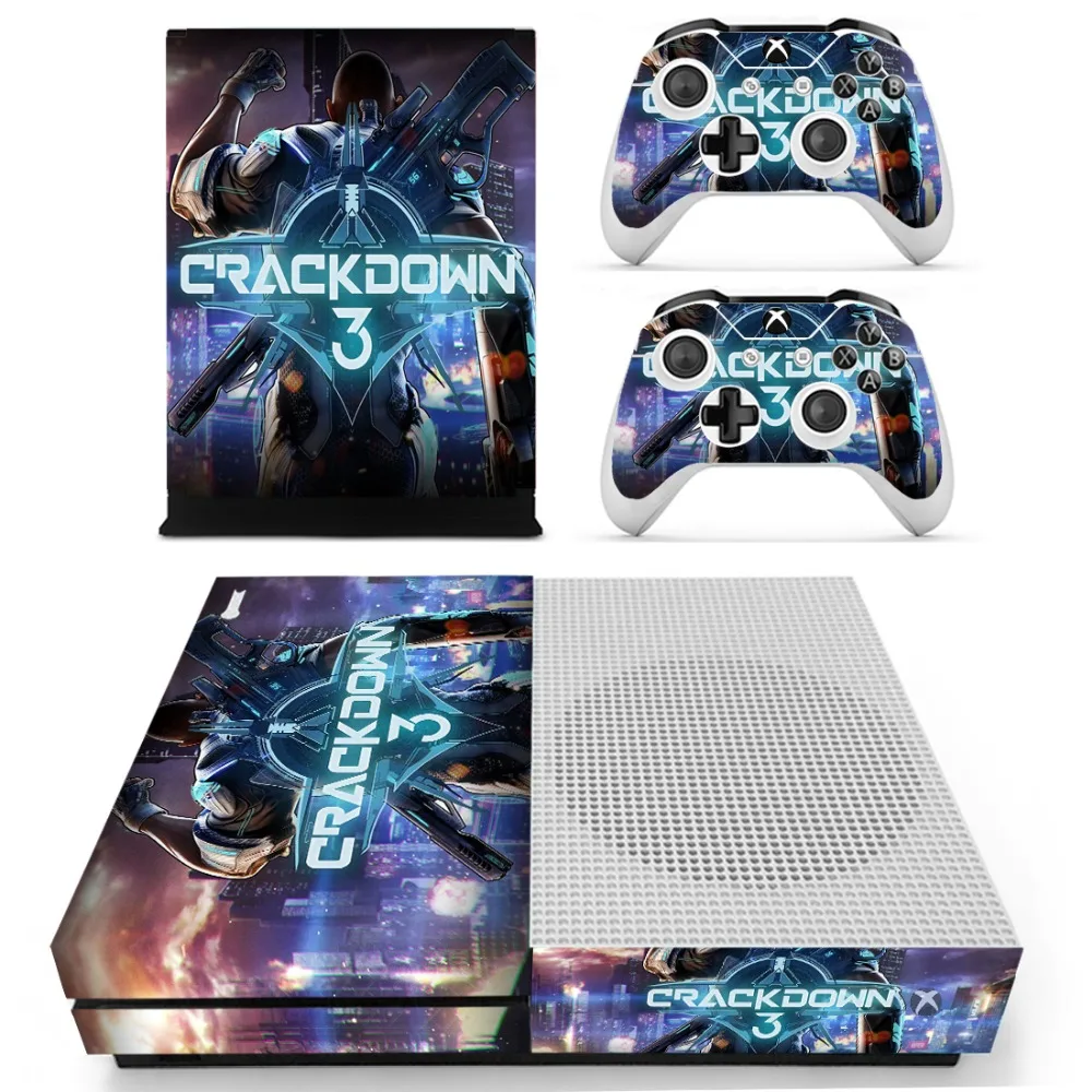 Наклейка на 3 кожи для Xbox One S консоли и контроллеры Slim Skin стикеры s винил|Наклейки| |