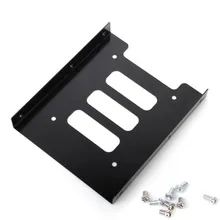 2.5” SSD HDD To 3.5” Mounting Adapter Bracket Dock Hard Drive Holder For PC Jun12 Professional Factory Price Drop Shipping