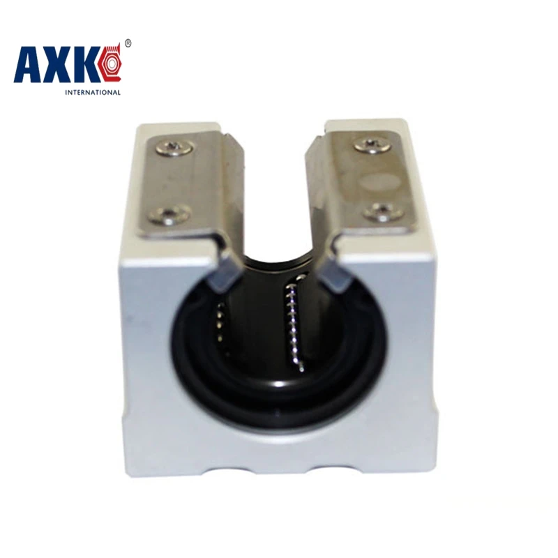 

Axk 4 Pcs Sbr16uu Sbr16 Uu 16mm Linear Block 16mm Open Linear Bearing Slide Block Cnc Router Parts Sbr16uu
