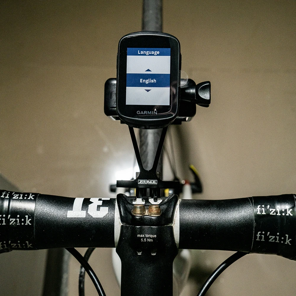 Zracing велосипедный компьютер спереди держатель для руля велосипеда совместимый iGPSPORT Garmin Bryton GoPro мобильный телефон прожектор