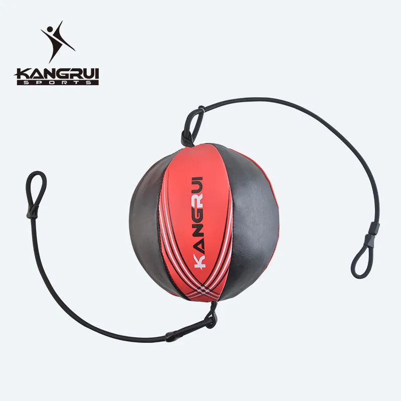 Гарантировано! Бренд KANGRUI Качественный Мяч на резинке для боксирования Пробивной мешок упражнений Бодибилдинг скоростные шары с сердечником клапана - Цвет: 1